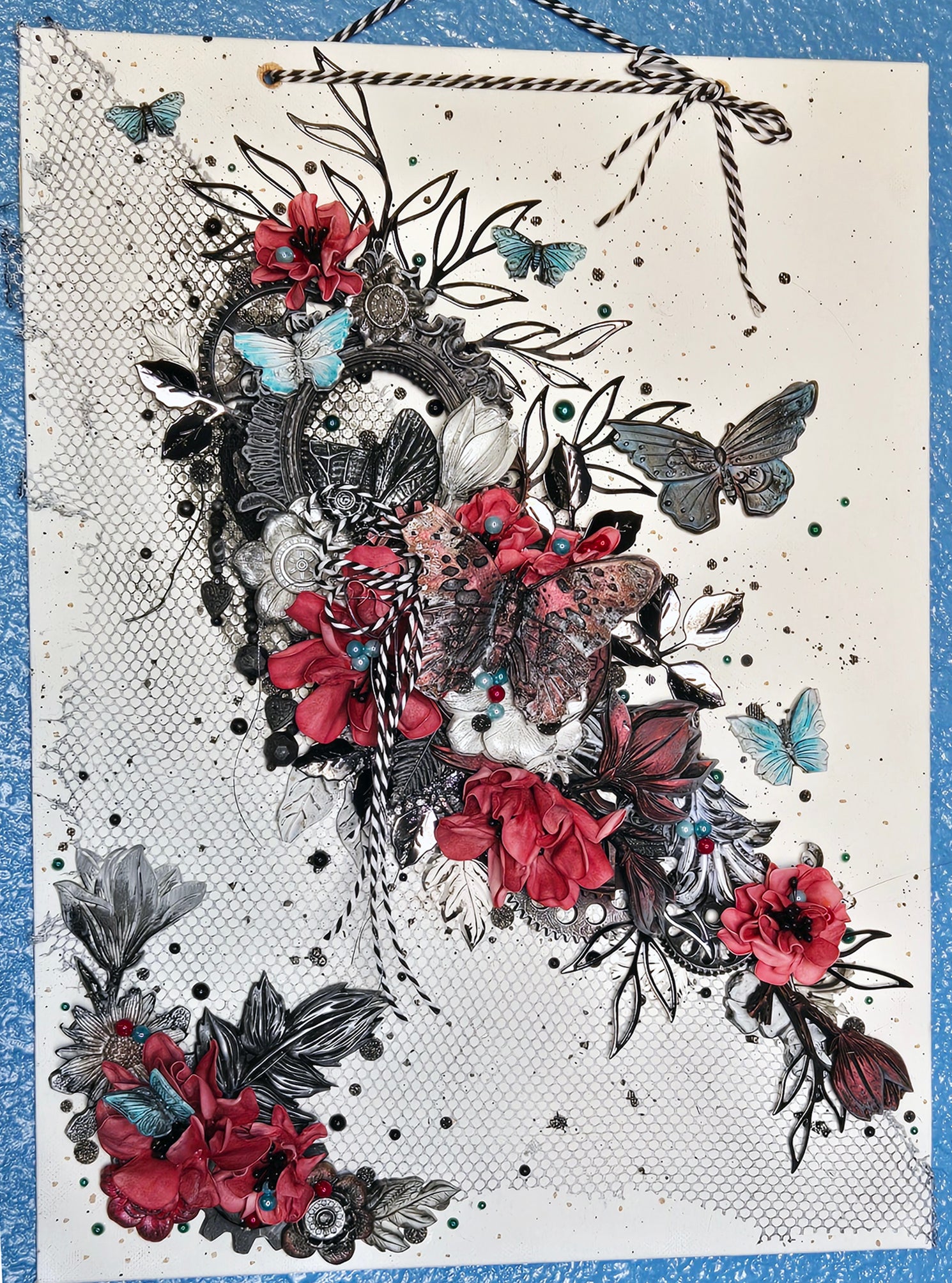 The Tenebrous Garden 12"x16" Hard Canvas Panel Wall Art