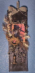 The Cimmerian Pair from the Sugar-Coated Holiday Suite Mini Mixed Media Art Piece