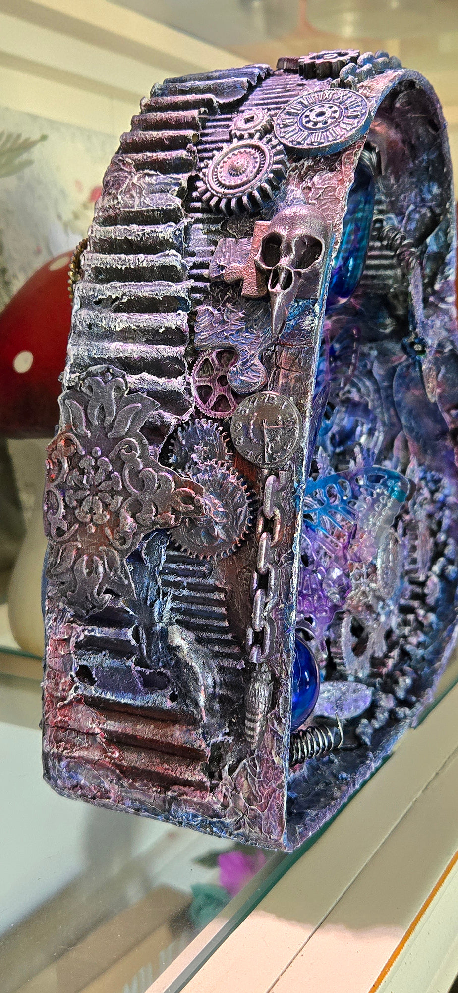 From the Depths of My Heart 3D Mixed Media Art Display Structure