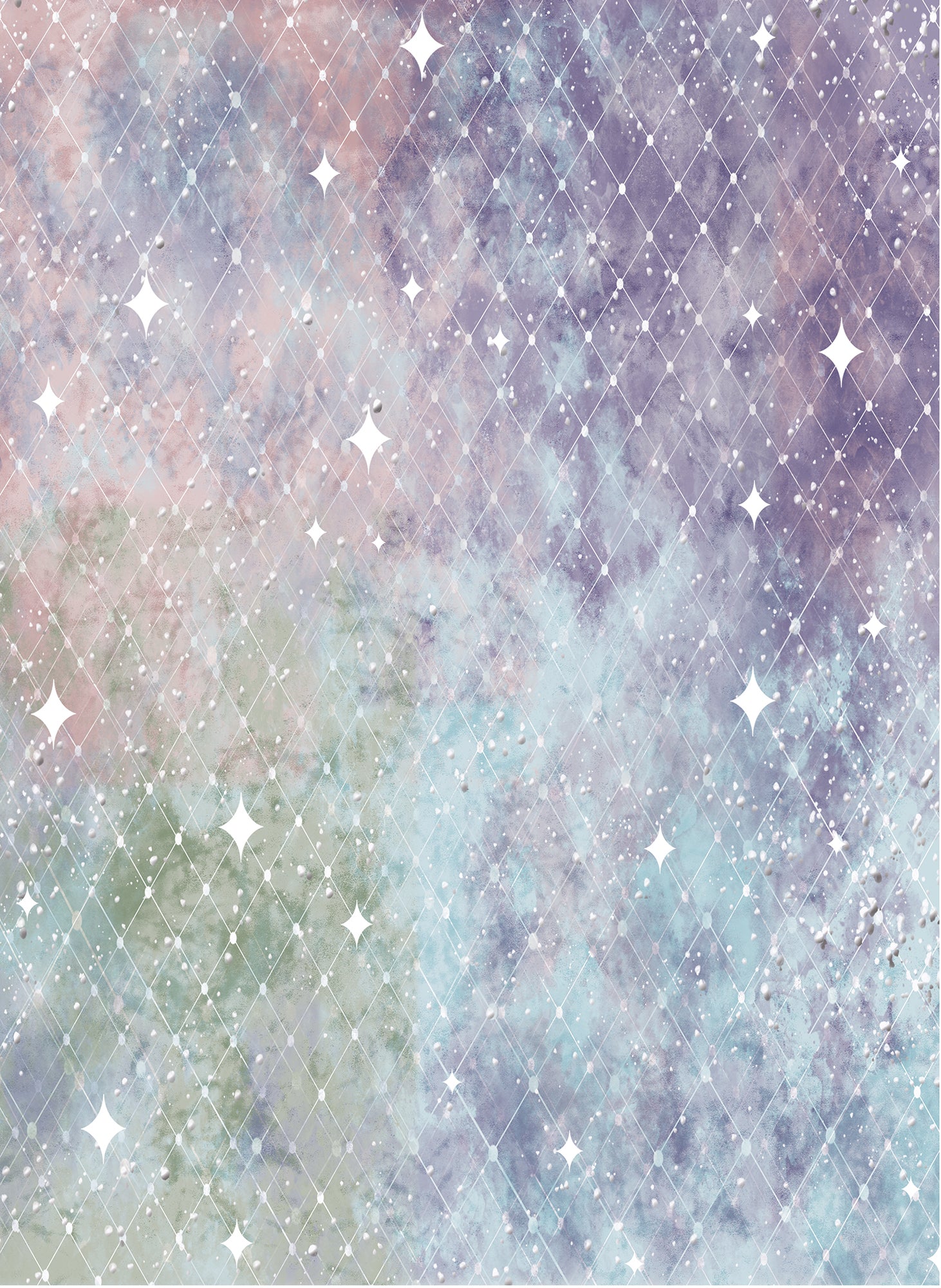 Peppermint Jingle Rice Paper Set of 10, Christmas Art Journaling and Mixed Media Paper