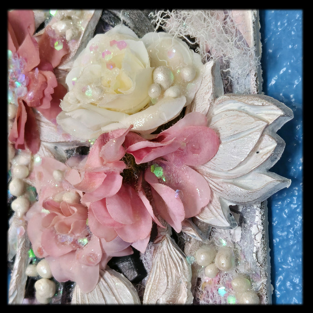 Hanging Baubles from the Sugar-Coated Holiday Suite Mini Mixed Media Art Piece (Copy)