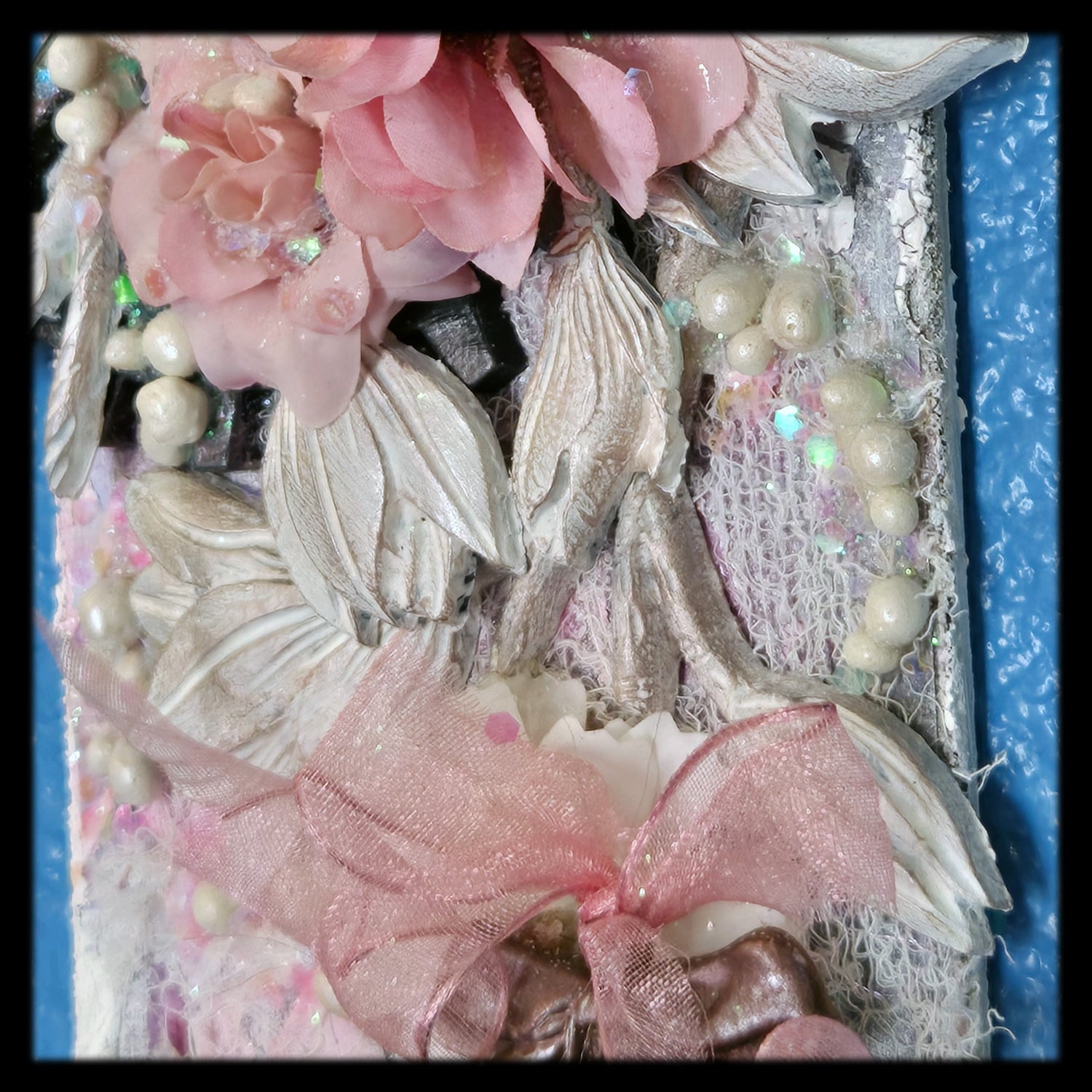Hanging Baubles from the Sugar-Coated Holiday Suite Mini Mixed Media Art Piece (Copy)